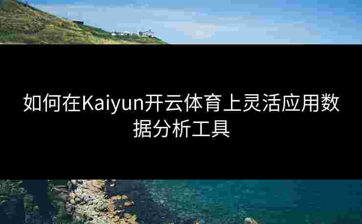 如何在Kaiyun开云体育上灵活应用数据分析工具